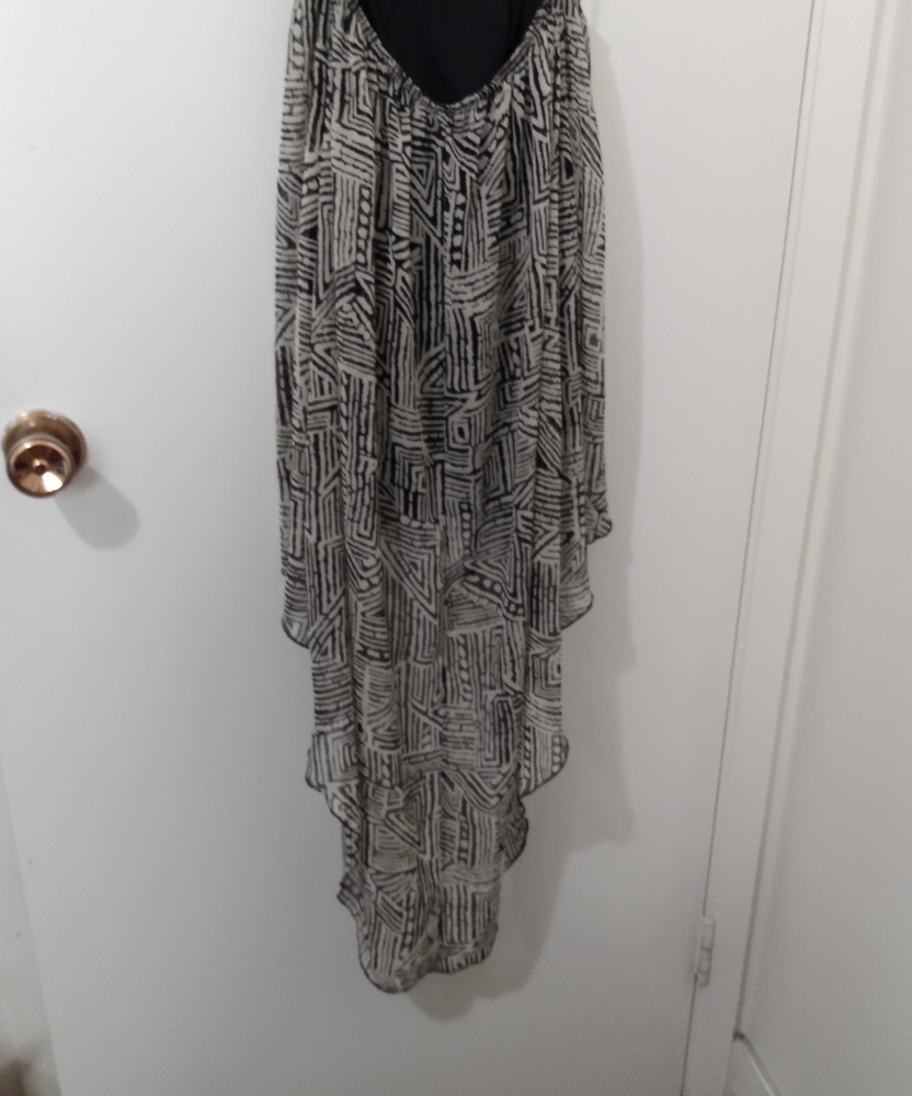 Mini drop hem 👗 dress - Picture 3 of 4
